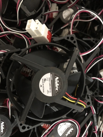 Quạt DC 12v 3 dây ( 9x9 )