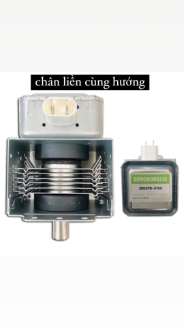 Bóng cao tần lò vi sóng 6 lá (Chân liền cùng hướng)