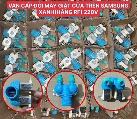 Van cấp đôi Samsung ngang xanh