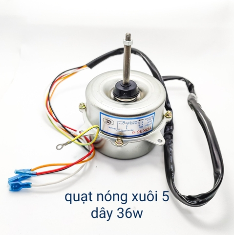 Quạt cục nóng 36W xuôi chiều 5 dây