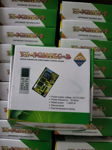 Mạch điều hoà 6 dây 2 chiều YX - PG202KC - D