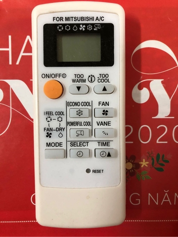 Điều khiển mitsubitsi/AC viền đen
