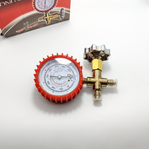 Đồng hồ gas đơn đỏ thường ( Huang sen.)