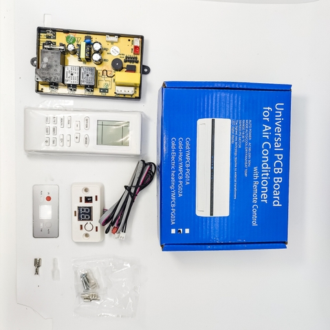 Mạch điều hòa 6 dây 2 chiều xanh