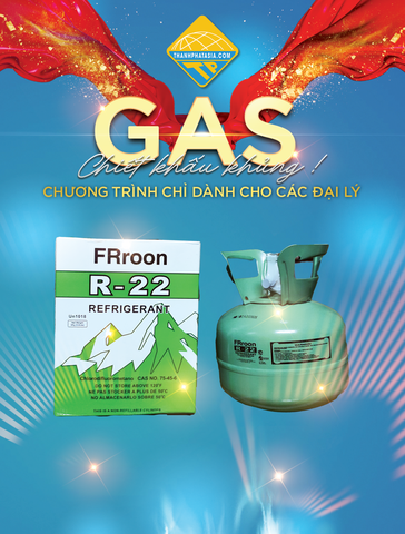 Gas R22 AN ( 3 Kg)