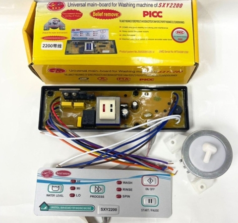 Mạch Đa Năng Máy Giặt XXY2200 có dây, màu đen