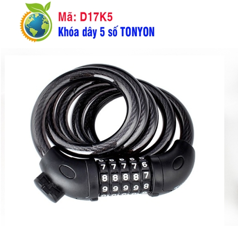 Khóa dây 5 số TONYON