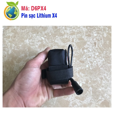 Pin sạc Lithium  X4