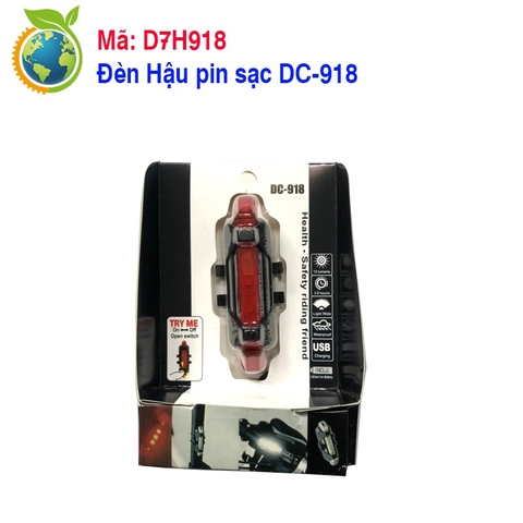 Đèn Hậu pin sạc DC-918