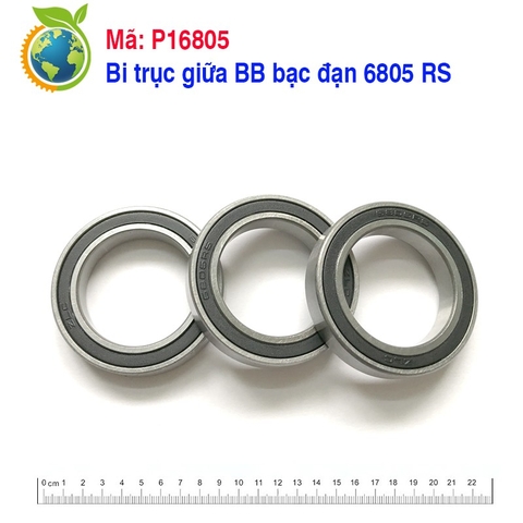 Bi trục giữa BB bạc đạn 6805 RS