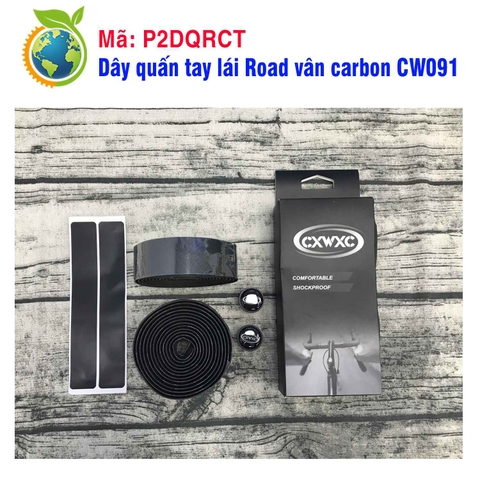 Dây quấn tay lái Road vân carbon CW091