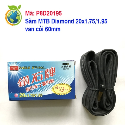 Săm MTB Diamond 20x1.75/1.95, van cối 60mm