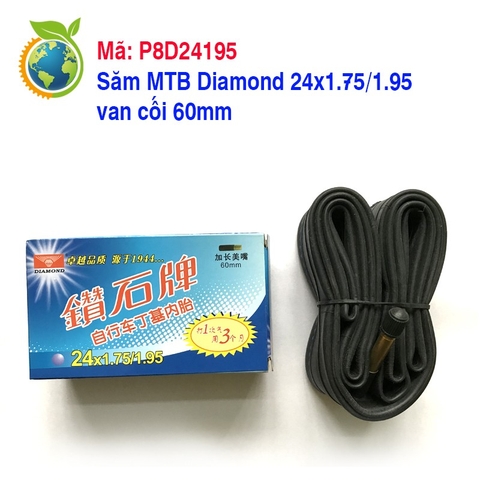 Săm MTB Diamond 24x1.75/1.95, van cối 60mm