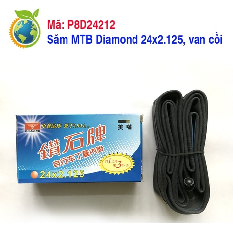 Săm MTB Diamond 24x2.125, van cối
