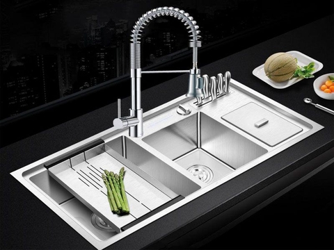 Mẹo để chậu rửa bát luôn sáng bóng như mới