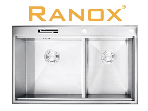 [Review] Mẫu chậu rửa chén inox 304 2 hố Hàn Quốc dày 6 mm