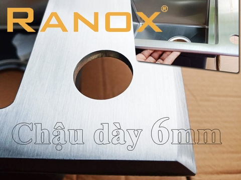 Bồn rửa chén Ranox cao cấp 1 hố, 2 hố, 3 hố
