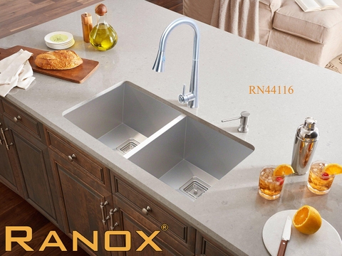 Chi tiết các bước lắp đặt chậu rửa bát âm bàn đá