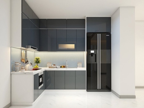 Chia sẻ kinh nghiệm chọn tủ bếp đẹp phù hợp với diện tích phòng bếp