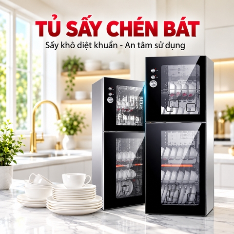 Máy sấy bát có tốn điện không? Giải đáp chi tiết