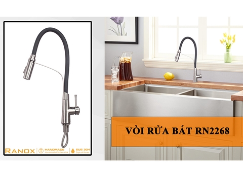 Lý do bạn nên mua vòi rửa bát inox 304 nóng lạnh Ranox