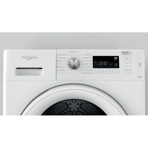 Máy sấy ngưng tụ Whirlpool 8 Kg FFTCM118XB EE