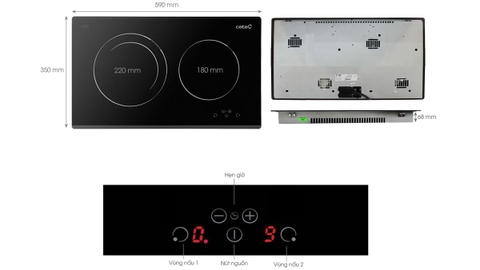 BẾP TỪ CATA I2 PLUS