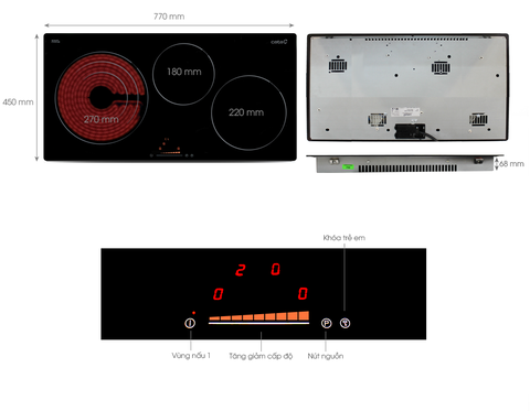 BẾP TỪ CATA IT773