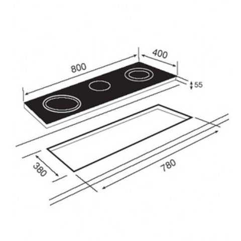 BẾP TỪ TEKA IR 831