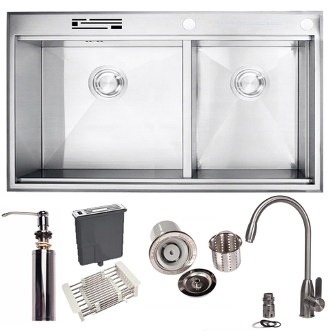 COMBO CHẬU RỬA BÁT RN4161 VÀ CÁC MẪU VÒI