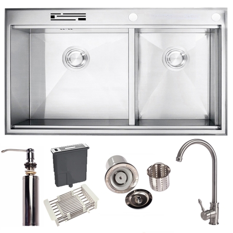 COMBO CHẬU RỬA BÁT RN4161 VÀ CÁC MẪU VÒI