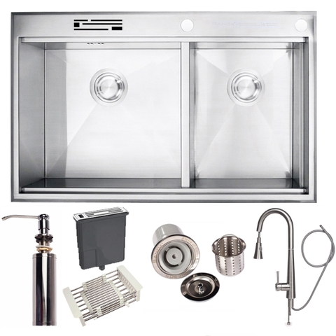 COMBO CHẬU RỬA BÁT RN4161 VÀ CÁC MẪU VÒI