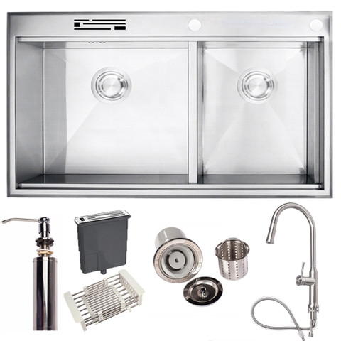 COMBO CHẬU RỬA BÁT RN4161 VÀ CÁC MẪU VÒI