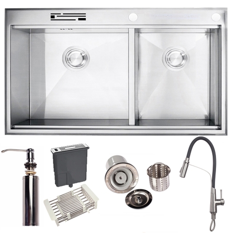 COMBO CHẬU RỬA BÁT RN4161 VÀ CÁC MẪU VÒI