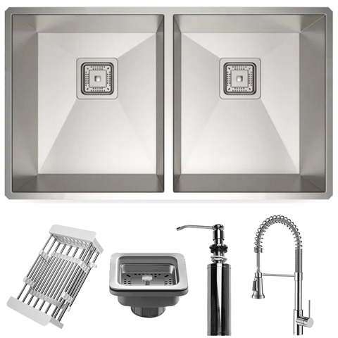 COMBO CHẬU RỬA BÁT RN4411 VÀ CÁC MẪU VÒI