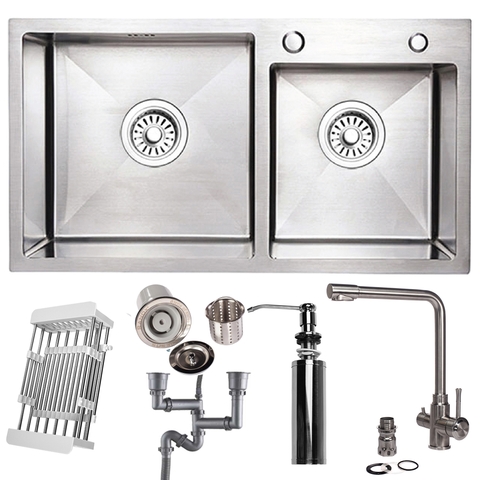 COMBO CHẬU RỬA BÁT RN4670 VÀ CÁC MẪU VÒI