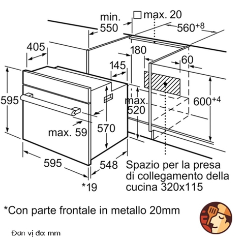 Lò nướng Bosch HBF113BR0A