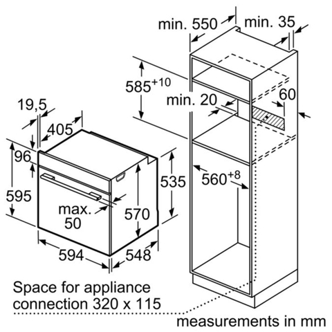 LÒ NƯỚNG BOSCH HBS534BB0B