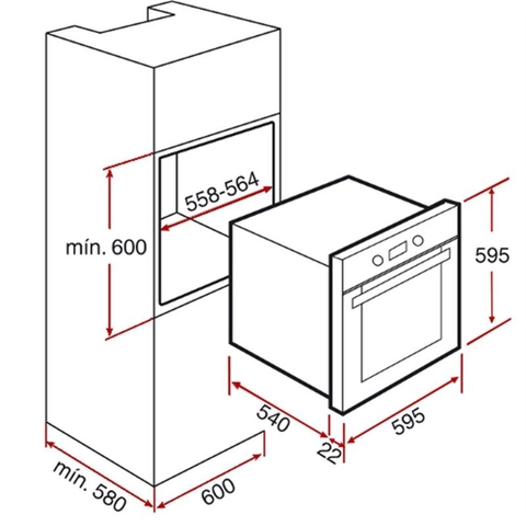 LÒ NƯỚNG TEKA HS 720