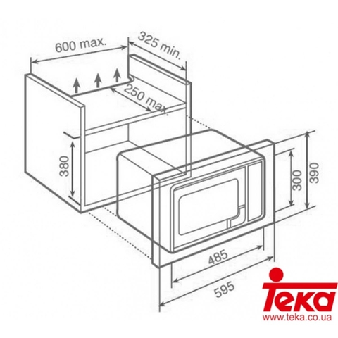 LÒ VI SÓNG TEKA MWL 20 BI