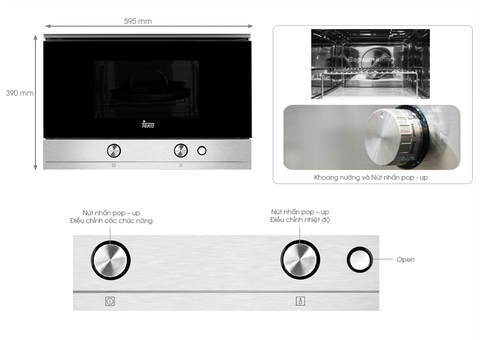 LÒ VI SÓNG TEKA MWL 22 BI
