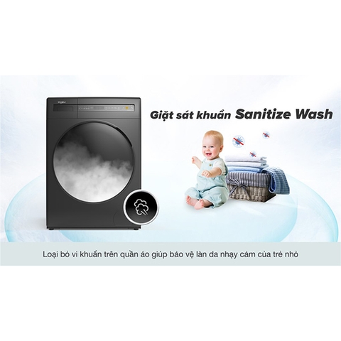 Máy giặt Whirlpool Inverter 10.5 kg FWEB10502FG