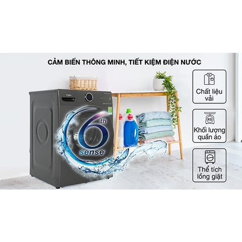 Máy giặt Whirlpool Inverter 10.5 Kg FWMD10502FG