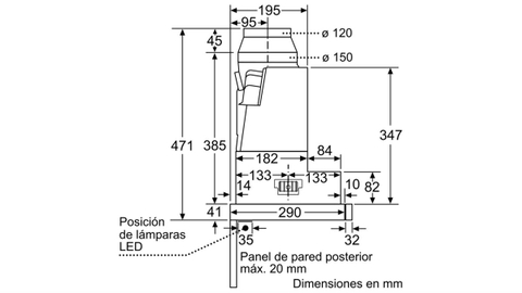 Máy hút mùi Bosch DFS067J50B