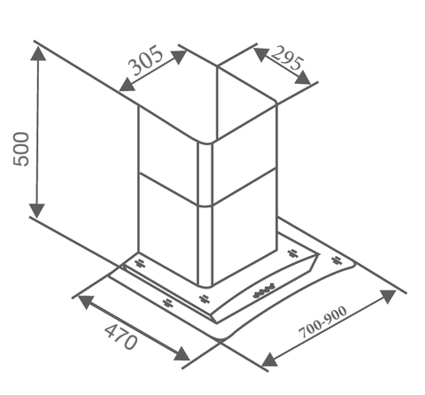 MÁY HÚT MÙI CANZY CZ 3990Q