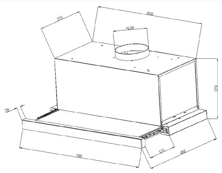 MÁY HÚT MÙI CANZY CZ 700GI