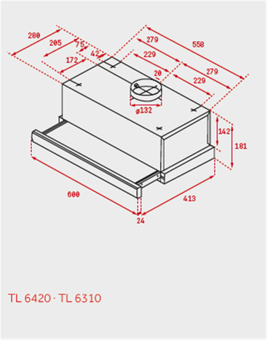 MÁY HÚT MÙI TEKA TL6310
