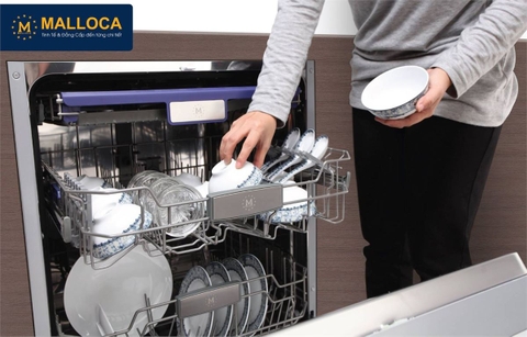 Máy Rửa Bát Malloca WQP12 J7309E E5