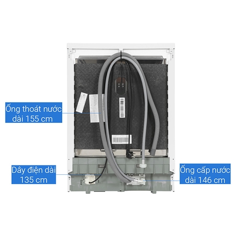 Máy rửa chén độc lập Whirlpool WFC 3C26P