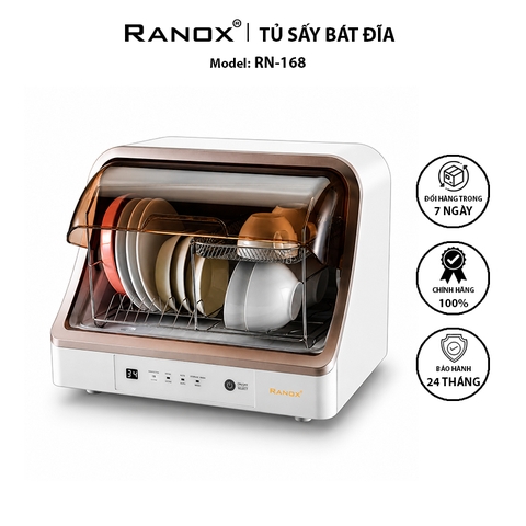 MÁY SẤY BÁT RANOX RN168 CÔNG NGHỆ HÀN QUỐC, DUNG TÍCH 40L